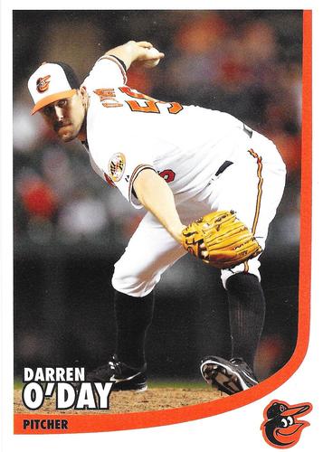 2017 Baltimore Orioles Photocards #NNO Darren O'Day Front