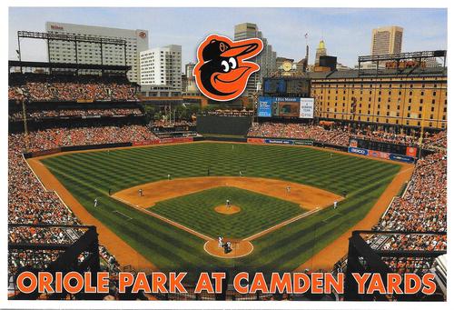 2017 Baltimore Orioles Photocards #NNO Oriole Park at Camden Yards Front