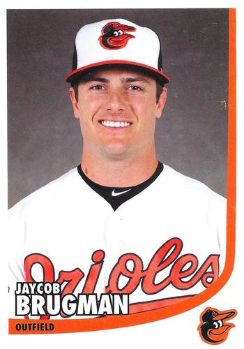 2018 Baltimore Orioles Photocards #NNO Jaycob Brugman Front