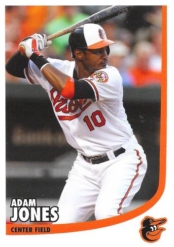 2018 Baltimore Orioles Photocards #NNO Adam Jones Front