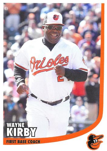 2018 Baltimore Orioles Photocards #NNO Wayne Kirby Front