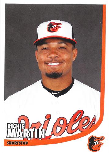 2019 Baltimore Orioles Photocards #NNO Richie Martin Front