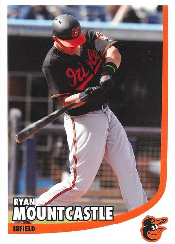 2019 Baltimore Orioles Photocards #NNO Ryan Mountcastle Front