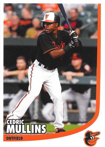 2019 Baltimore Orioles Photocards #NNO Cedric Mullins Front
