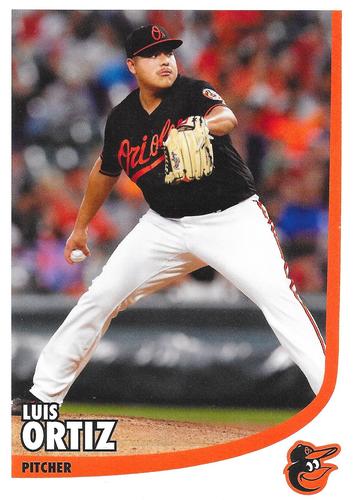 2019 Baltimore Orioles Photocards #NNO Luis Ortiz Front