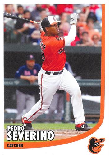 2019 Baltimore Orioles Photocards #NNO Pedro Severino Front