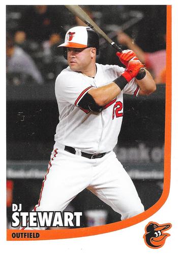 2019 Baltimore Orioles Photocards #NNO DJ Stewart Front