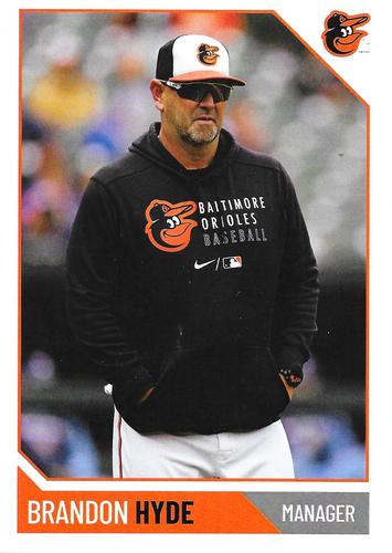 2023 Baltimore Orioles Photocards #NNO Brandon Hyde Front