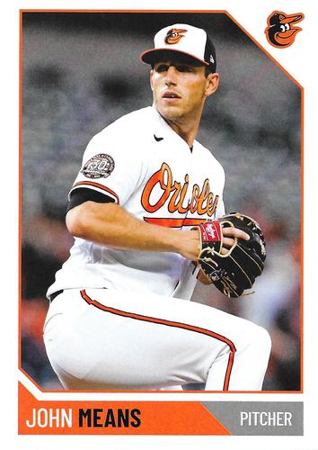 2023 Baltimore Orioles Photocards #NNO John Means Front
