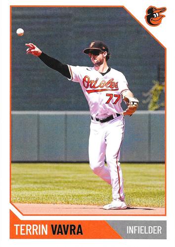 2023 Baltimore Orioles Photocards #NNO Terrin Vavra Front