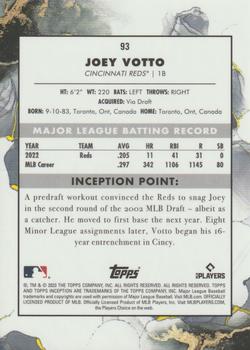 2023 Topps Inception #93 Joey Votto Back