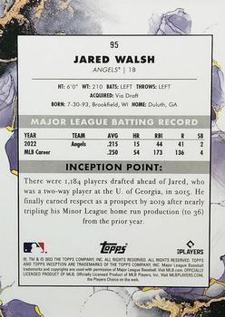 2023 Topps Inception #95 Jared Walsh Back