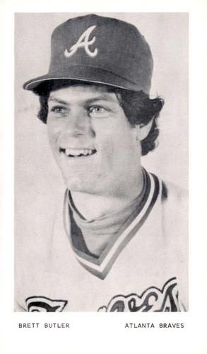 1982 Atlanta Braves Photocards #NNO Brett Butler Front