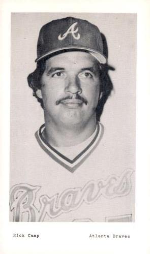1982 Atlanta Braves Photocards #NNO Rick Camp Front
