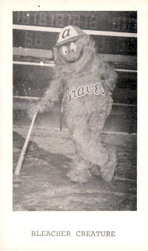 1982 Atlanta Braves Photocards #NNO Bleacher Creature Front