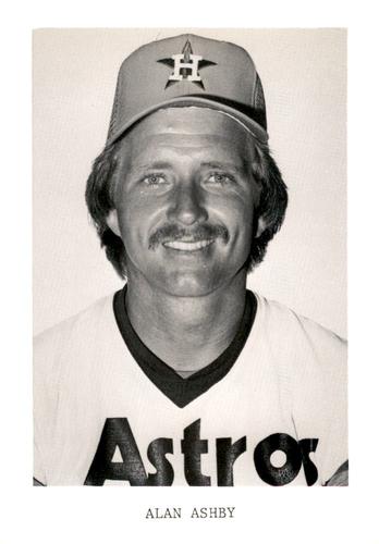 1982 Houston Astros Photocards #NNO Alan Ashby Front