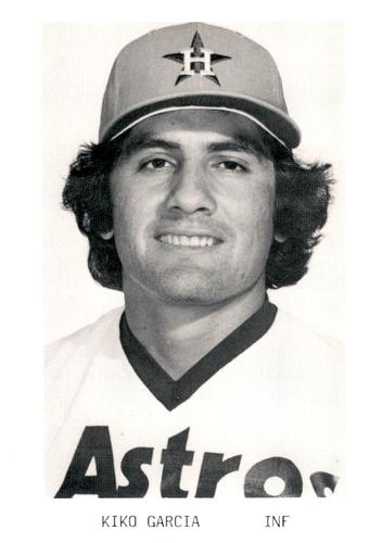 1982 Houston Astros Photocards #NNO Kiko Garcia Front