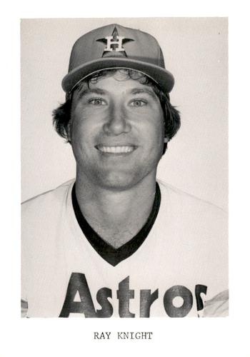 1982 Houston Astros Photocards #NNO Ray Knight Front