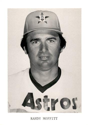 1982 Houston Astros Photocards #NNO Randy Moffitt Front