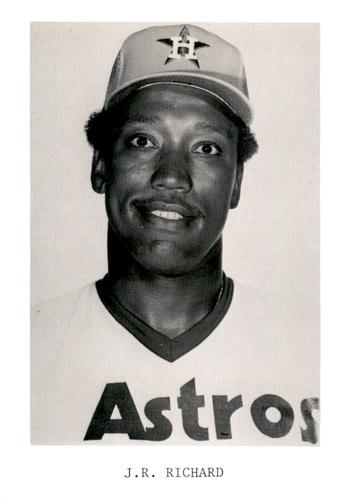 1982 Houston Astros Photocards #NNO J.R. Richard Front