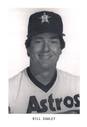 1983 Houston Astros Photocards #NNO Bill Dawley Front