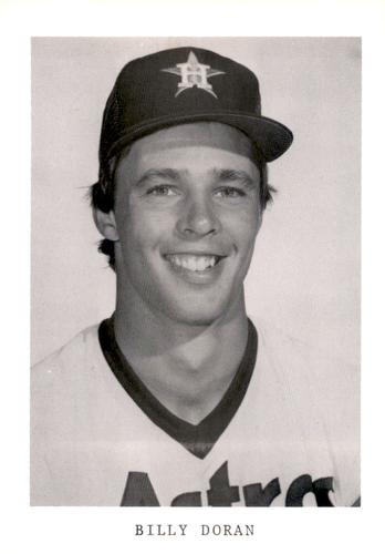 1983 Houston Astros Photocards #NNO Bill Doran Front