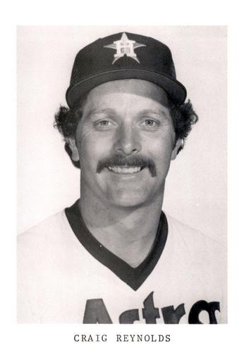 1983 Houston Astros Photocards #NNO Craig Reynolds Front