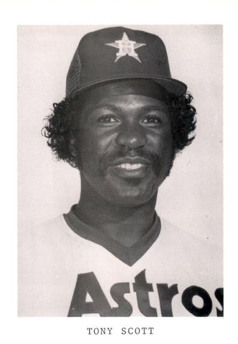 1983 Houston Astros Photocards #NNO Tony Scott Front