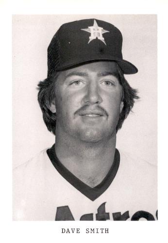 1983 Houston Astros Photocards #NNO Dave Smith Front