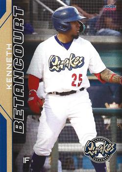 2023 Choice Rancho Cucamonga Quakes #03 Kenneth Betancourt Front