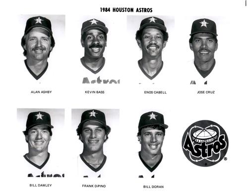 1984 Houston Astros Photos #NNO Alan Ashby Front