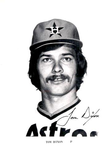 1979 Houston Astros Photocards #NNO Tom Dixon Front