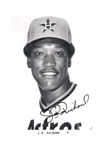 1979 Houston Astros Photocards #NNO J.R. Richard Front