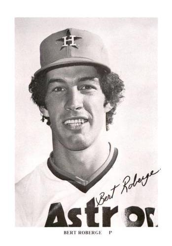 1979 Houston Astros Photocards #NNO Bert Roberge Front