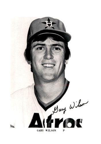 1979 Houston Astros Photocards #NNO Gary Wilson Front