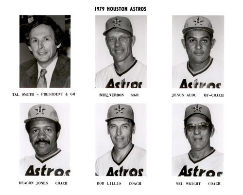 1979 Houston Astros Photos #NNO Tal Smith Front