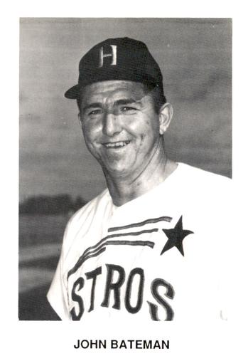 1987 Koppa 1965 Houston Astros Commemorative Photocards #NNO John Bateman Front