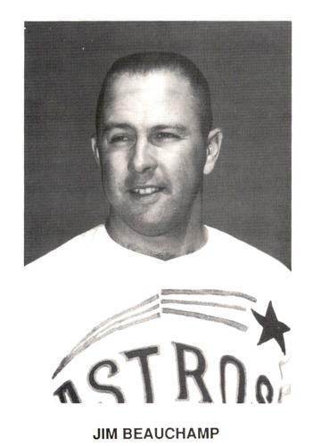 1987 Koppa 1965 Houston Astros Commemorative Photocards #NNO Jim Beauchamp Front