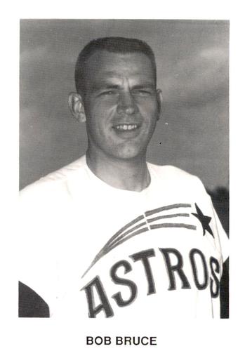 1987 Koppa 1965 Houston Astros Commemorative Photocards #NNO Bob Bruce Front