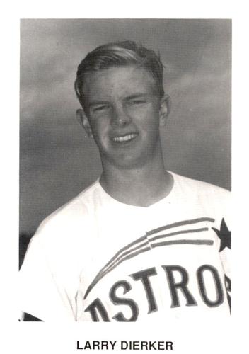 1987 Koppa 1965 Houston Astros Commemorative Photocards #NNO Larry Dierker Front