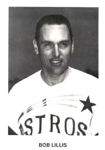 1987 Koppa 1965 Houston Astros Commemorative Photocards #NNO Bob Lillis Front