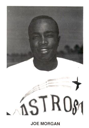 1987 Koppa 1965 Houston Astros Commemorative Photocards #NNO Joe Morgan Front