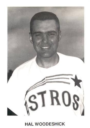 1987 Koppa 1965 Houston Astros Commemorative Photocards #NNO Hal Woodeshick Front