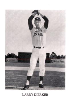 1987 Koppa Houston Astros Shooting Star Era Commemorative Photocards Series 1 #NNO Larry Dierker Front