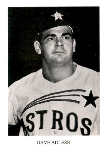 1987 Koppa Houston Astros Shooting Star Era Commemorative Photocards Series 3 #NNO Dave Adlesh Front
