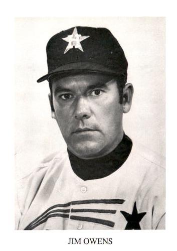 1987 Koppa Houston Astros Shooting Star Era Commemorative Photocards Series 3 #NNO Jim Owens Front