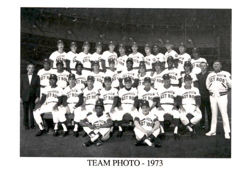 1987 Koppa Houston Astros Shooting Star Era Commemorative Photocards Series 3 #NNO 1973 Team Photo Front