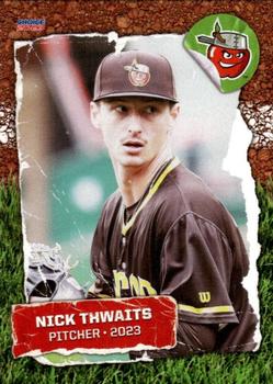 2023 Choice Fort Wayne TinCaps #27 Nick Thwaits Front