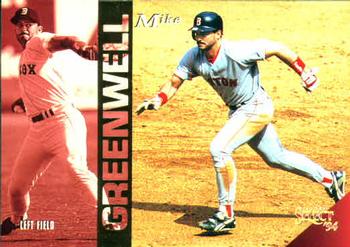 1994 Select #10 Mike Greenwell Front