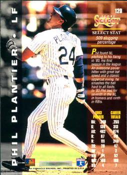 1994 Select #120 Phil Plantier Back